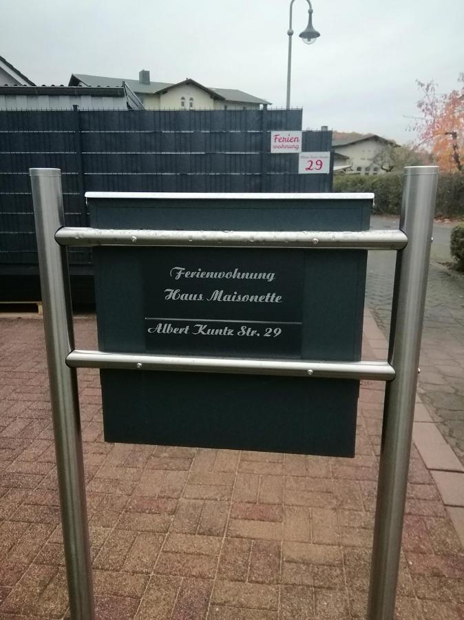 Haus Maisonette Am Harz Niedersachswerfen Zewnętrze zdjęcie